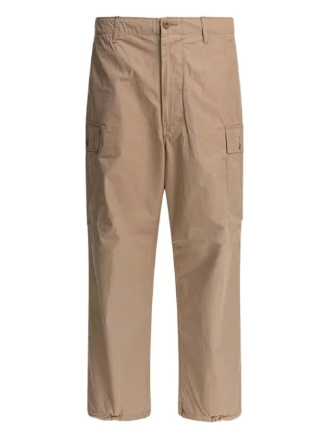 BEAMS PLUS button-fastening cargo trousers Neutrals 3824008112020