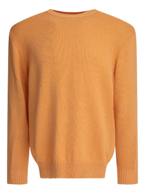 BEAMS PLUS round-neck cotton sweater Orange 3815012815642