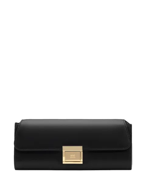 AMI Paris cow leather mimi pouch Black E26ULL723AL0144