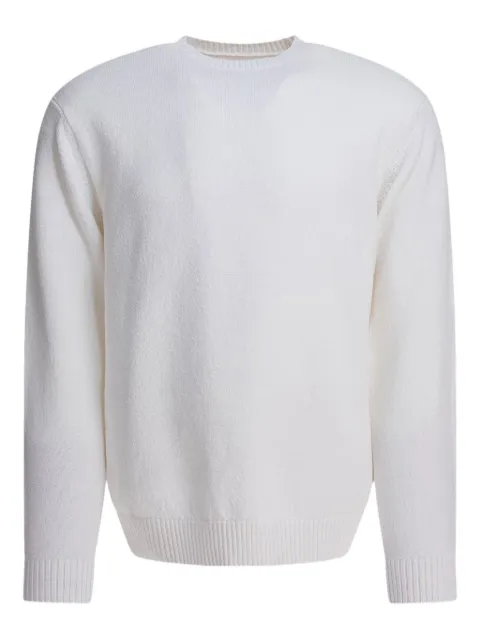 BEAMS PLUS crew-neck sweater White 3815012815601