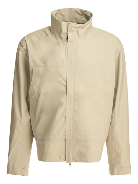 Norse Projects turtleneck zip-front lightweight jacket Neutrals N5506210219