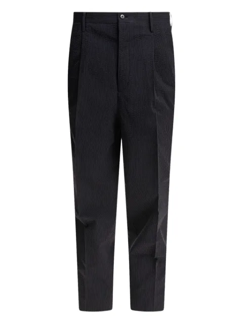 Kaptain Sunshine pleated pinstripe trousers Blue KS25SPT21