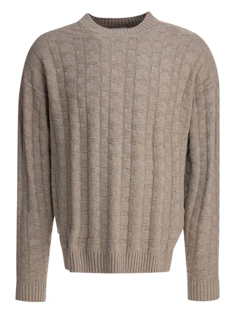Norse Projects textured crew-neck sweater Neutrals N4506382064