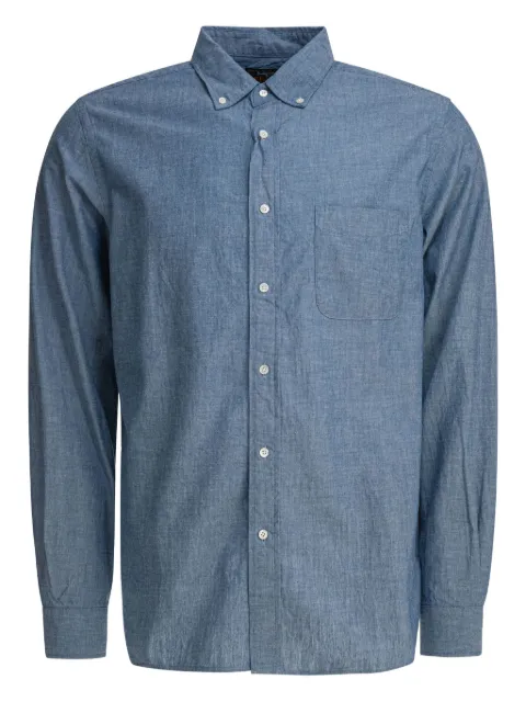 BEAMS PLUS pocket button-down shirt Blue 3811024613970