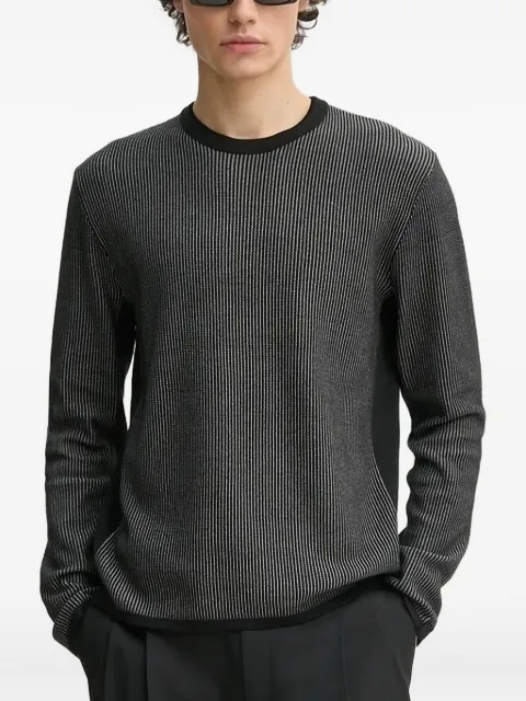 rag & bone crew neck sweater Black MBS23S011UC11