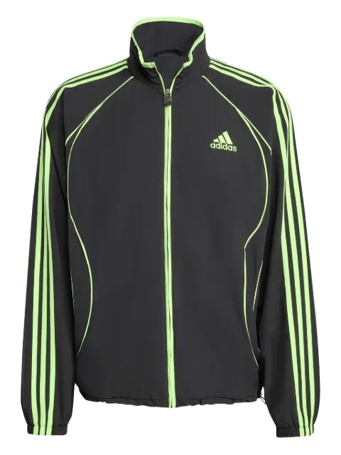 adidas Adicolor Teamgeist striped-detailing sweatshirt Black JW5866
