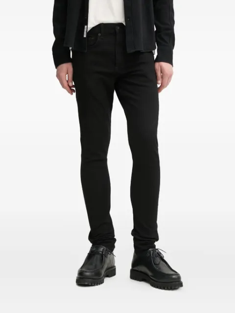rag & bone logo-embroidered jeans Black MED22S1224CVBL