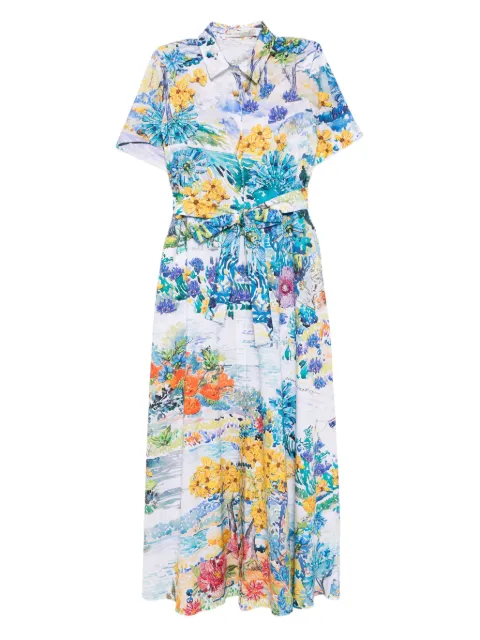Mary Katrantzou floral-printed dress White D2AVIEMORE