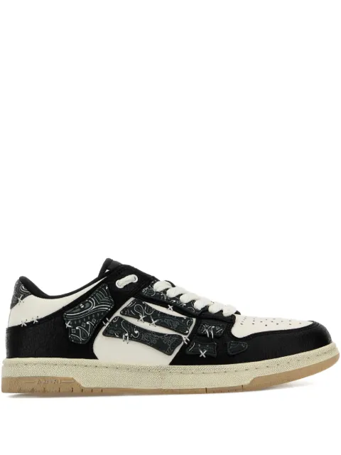 AMIRI contrast panel low-top sneakers Black AMFOSR1140