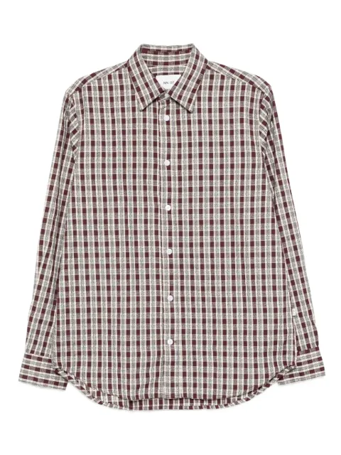 NN07 Colby checked cotton shirt Red 2560000070