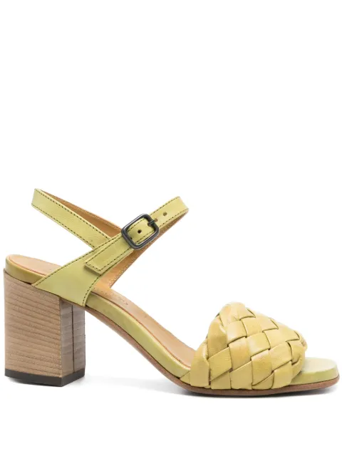 Pantanetti 70mm woven sandals Green 15160
