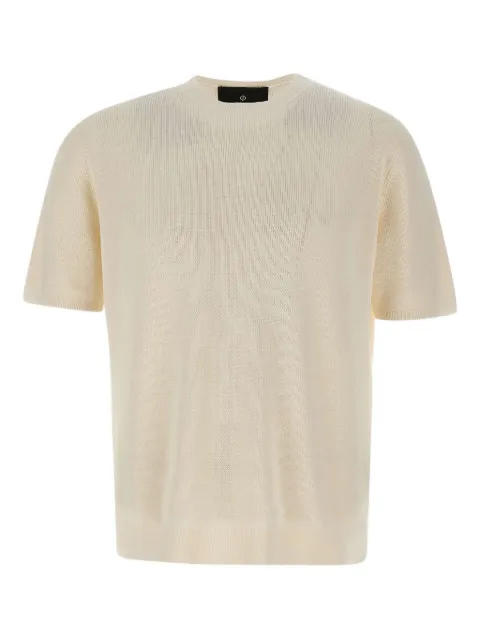 Filippo De Laurentiis cotton ribbed T-shirt White GC1MCCR14P020