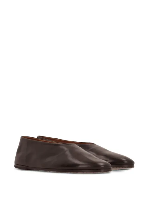 Marsèll leather ballet flats Brown MW2105P010455