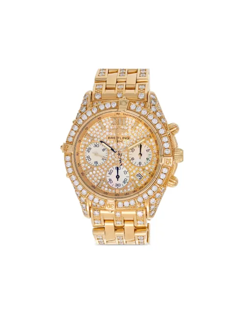 Breitling Diamond Chronograph 36mm Gold K55048