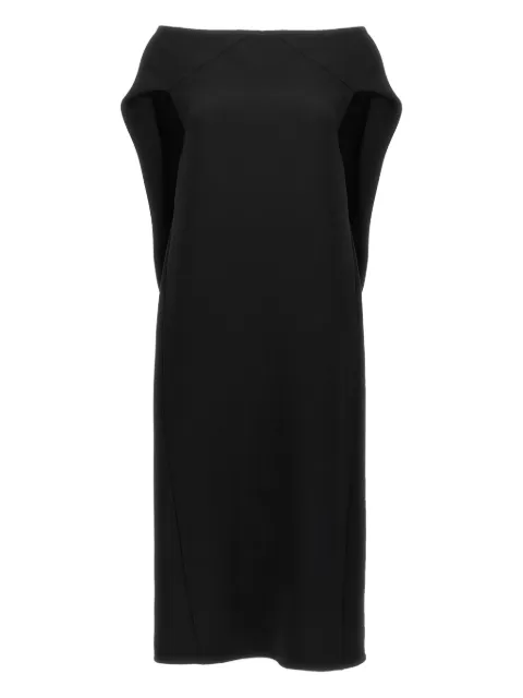 The Row off-the-shoulder dress Black 8887W2906