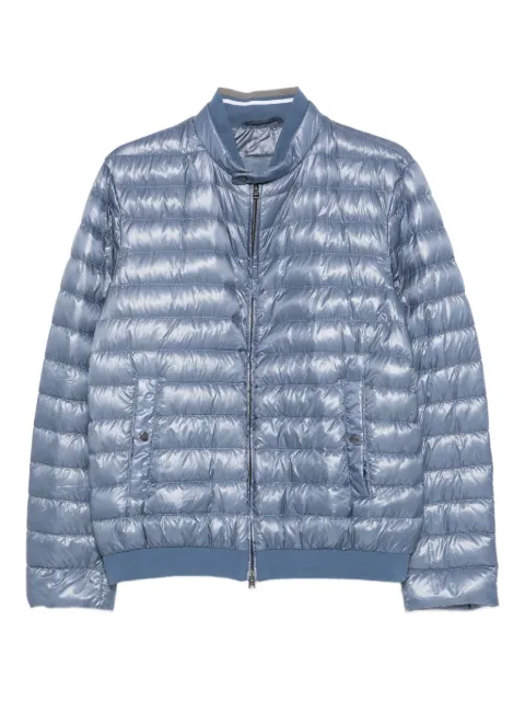 Herno quilted zip-front jacket Blue PI001210U12017Z