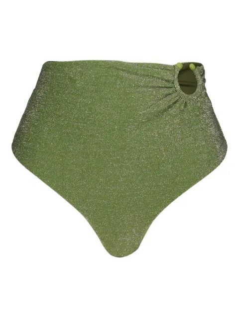 Johanna Ortiz Taita ring-detail bikini bottom Green PT02992