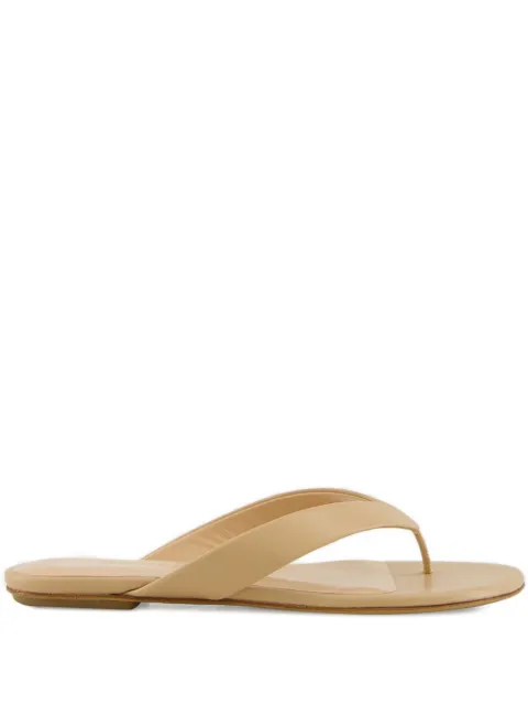 Le Monde Beryl flat thong sandals Neutrals FTSLEA