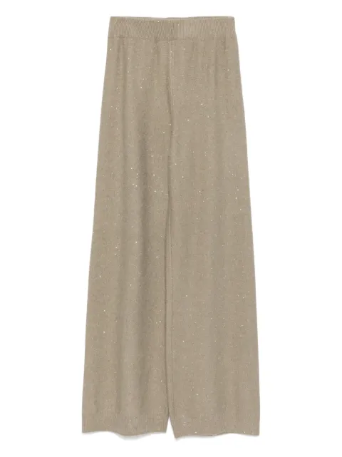 Fabiana Filippi wool-silk blend pants Neutrals PAD215F391D2960000