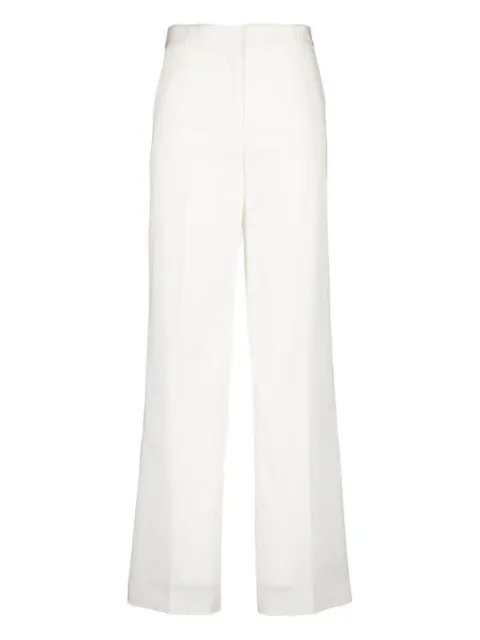 Matteau tailored twill trousers White STTTR