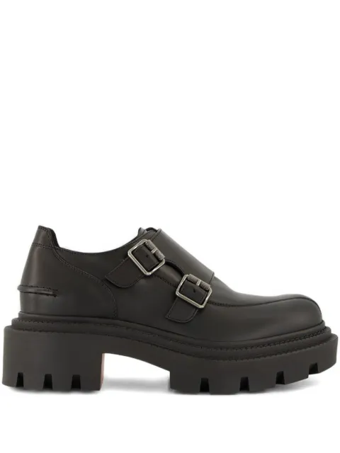 Christian Louboutin Antonina double-buckle loafers Black 3250783B439