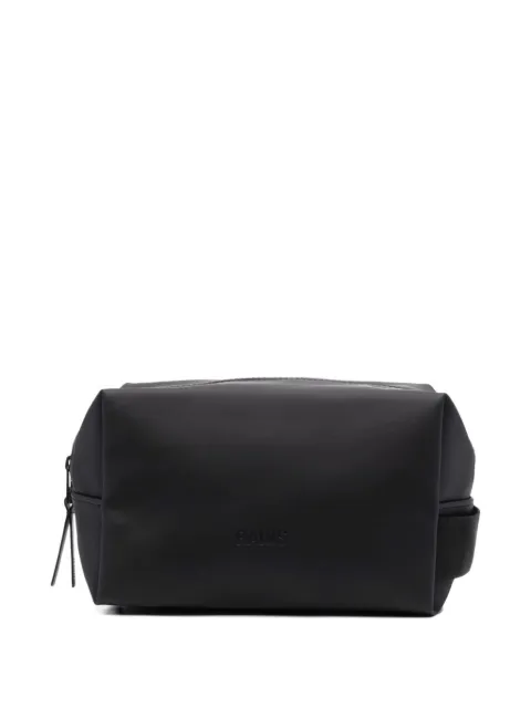 Rains zip-up wash bag Black 15580