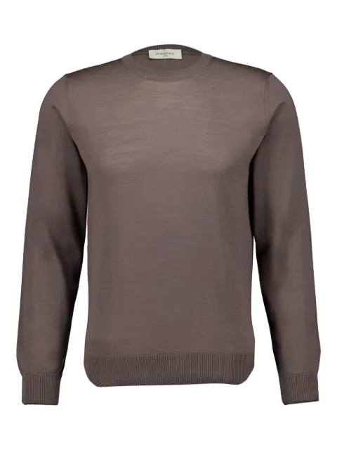 Piacenza Cashmere virgin wool jumper Brown 7035606