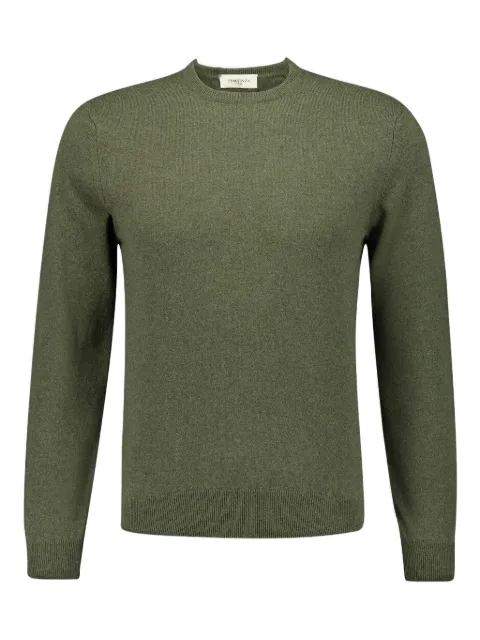 Piacenza Cashmere crew-neck cashmere sweater Green 8542CB050
