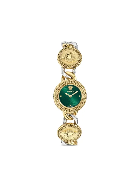Versace Medusa Head chain-link 28mm Green VE0Q00125