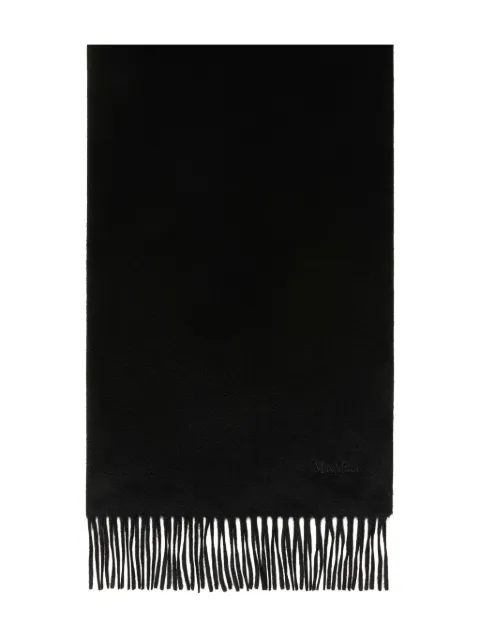 Max Mara fringed scarf Black 2524546331600