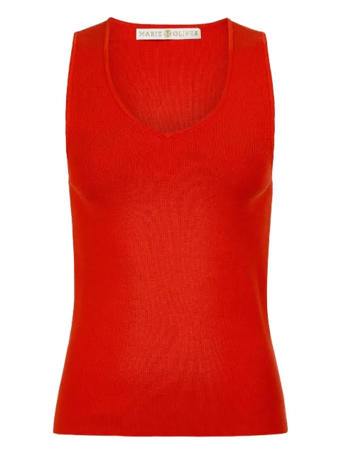 Marie Oliver Miranda tank top Red 5M1T196S