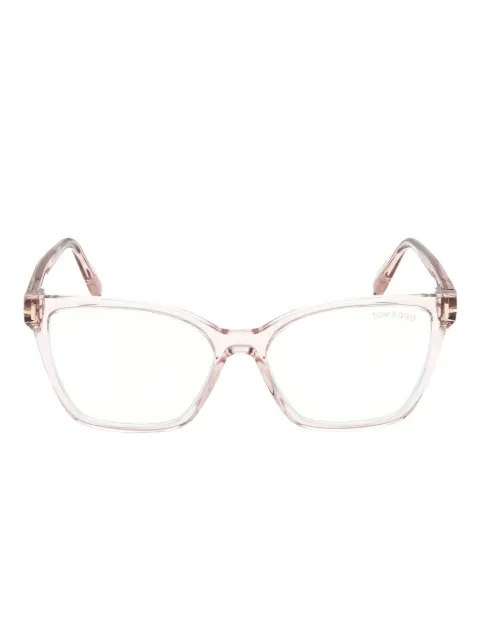 TOM FORD Eyewear rectangle-frame glasses Pink FT5812B