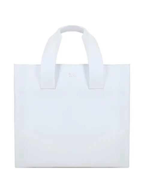 QUIRA double-handle tote bag White QB05MEQ0001