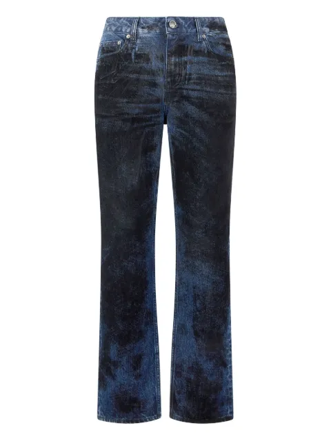 Roberto Cavalli contrast-faded jeans Blue VRJ200VT033