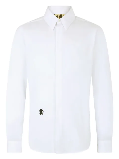 Roberto Cavalli cotton shirt White VRT700CH026