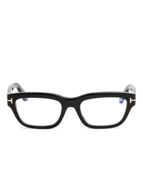 TOM FORD Eyewear rectangular-frame glasses Black FT6045B