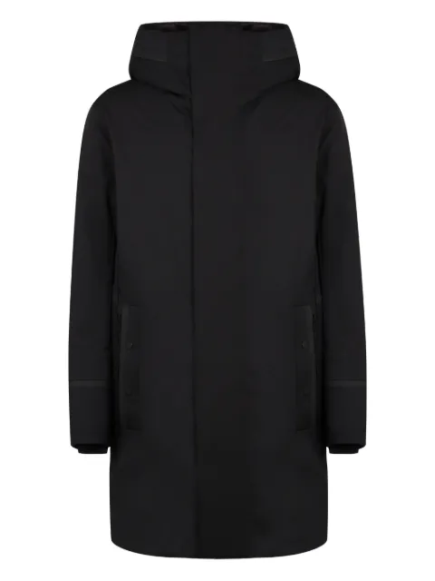 Fusalp buttoned-pockets hooded parka Black A2015