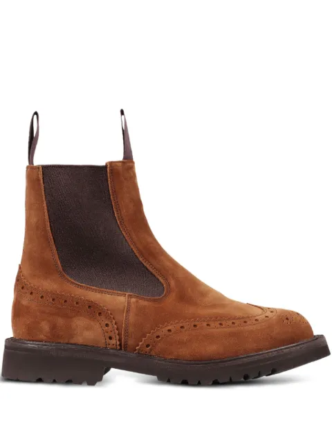 Tricker's Silvia suede chelsea boots Brown L2754TBCSUEDE