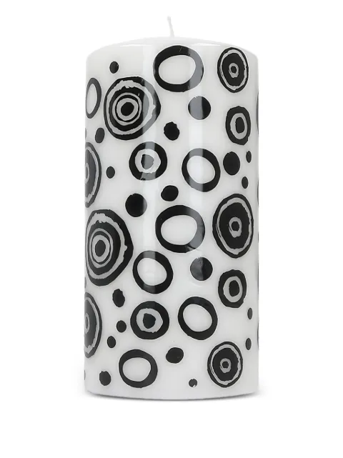 10 CORSO COMO circle-motif candle White CC4066003