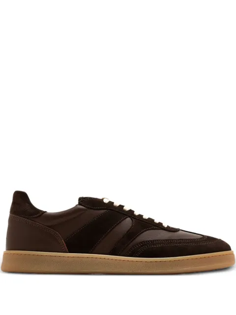 Collegium Pillar Court II suede sneakers Brown FMC4ILLEA12