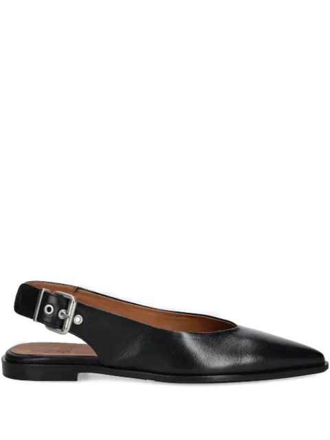 BILLI BI pointed-toe flat pumps Black A8301