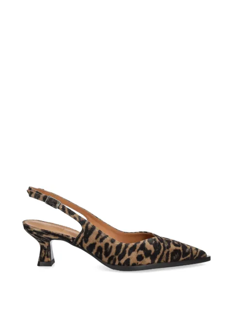 BILLI BI pointed-toe leopard pumps Brown A8089LEOPARDO
