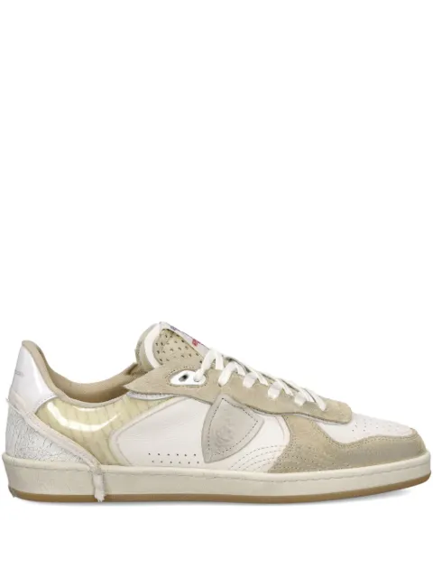 Philippe Model Paris leather panelled sneakers Neutrals PGLDVXE1
