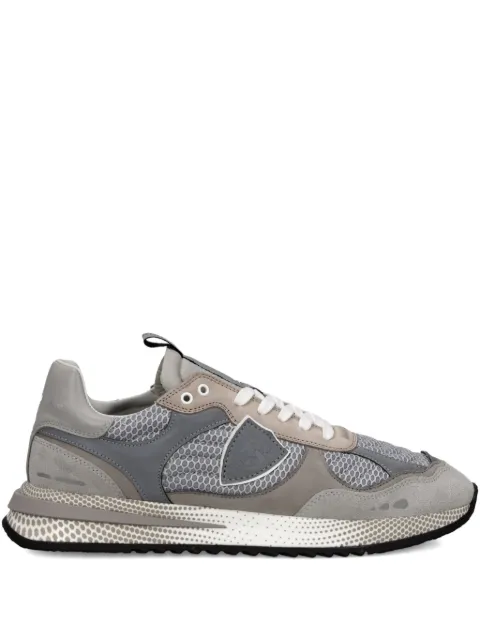 Philippe Model Paris Olympique mesh-panelled sneakers Grey OYLUNR01