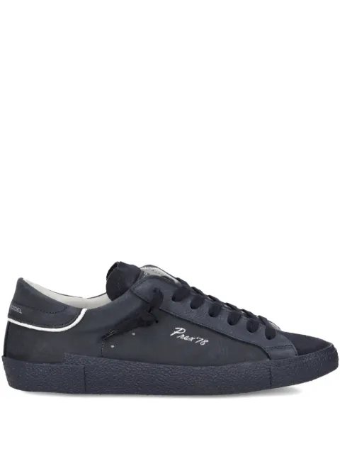 Philippe Model Paris leather low-top sneakers Blue PRLUNT04