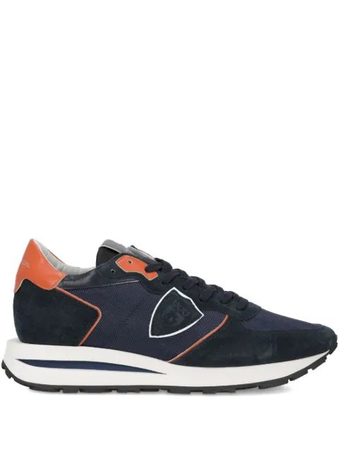 Philippe Model Paris panelled lace-up sneakers Black TKLUWR02