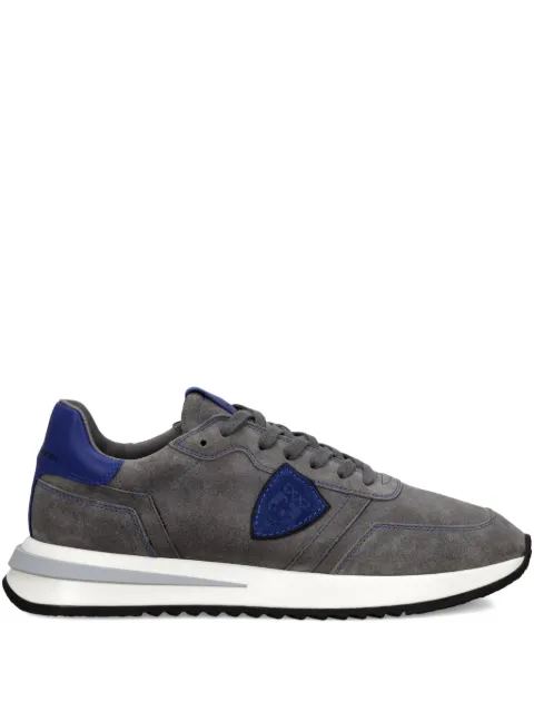 Philippe Model Paris suede-panelled sneakers Grey TYLUDB01