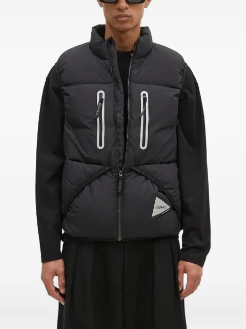 Gramicci quilted gilet Black GUJ4F3001M
