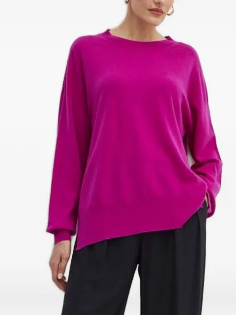 Liviana Conti crew-neck sweater Pink F4WC59