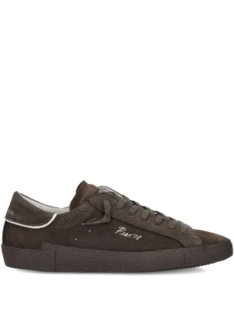Philippe Model Paris suede lace-up sneakers Brown PRLUNT03